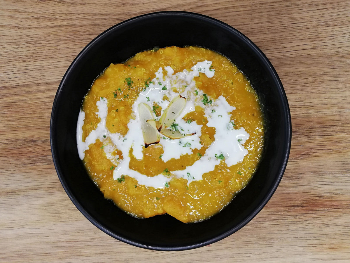 Quinoa Pumpkin Soup – Live2Give Organics