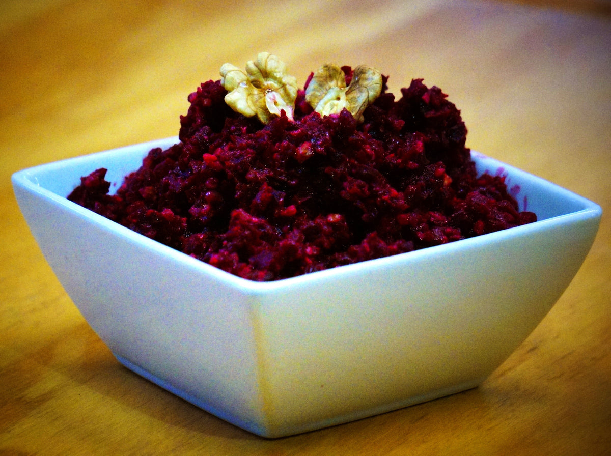 Beetroot Tapenade | live2give Organics