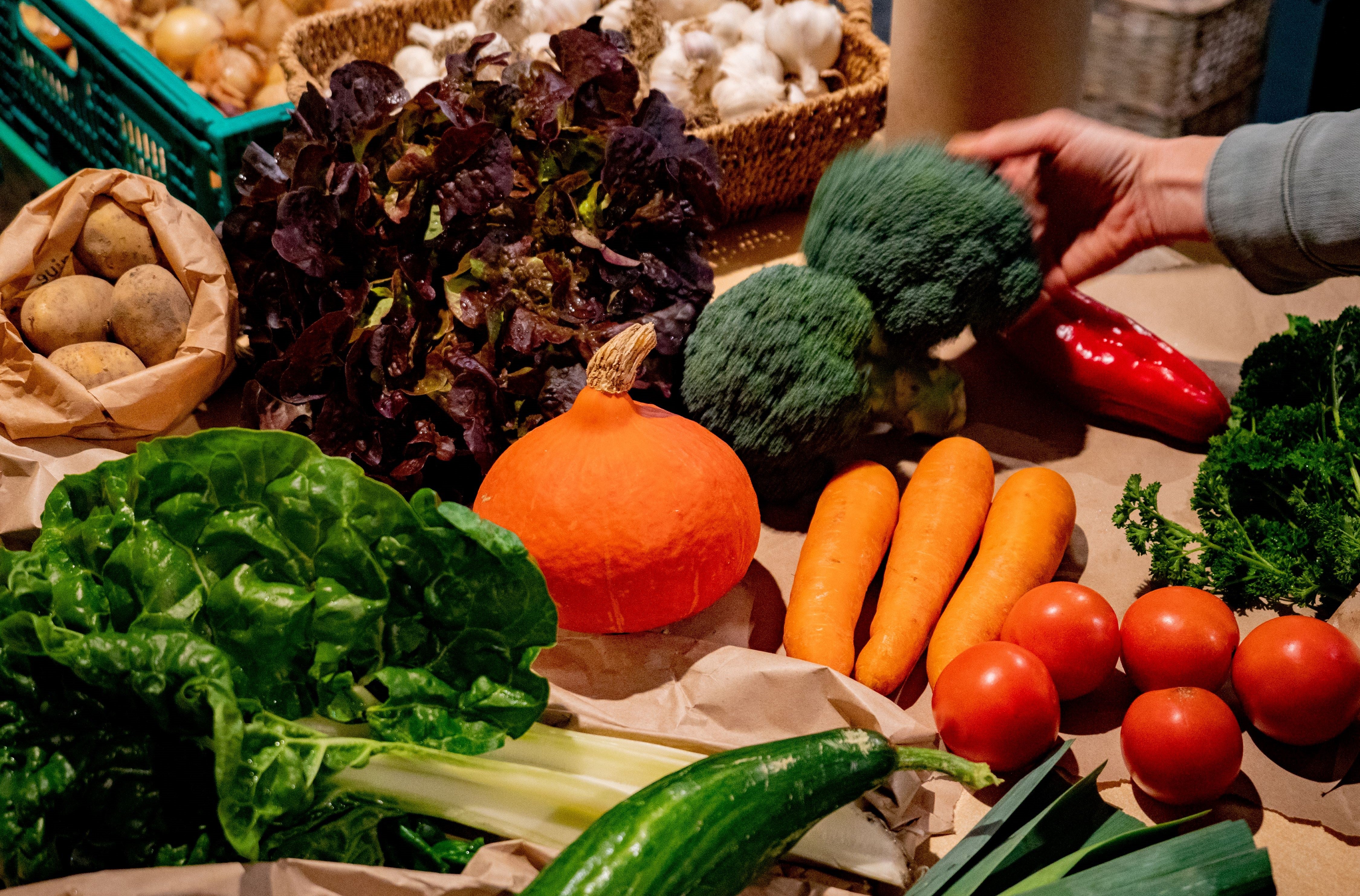 Organic Fruit & Veg Boxes