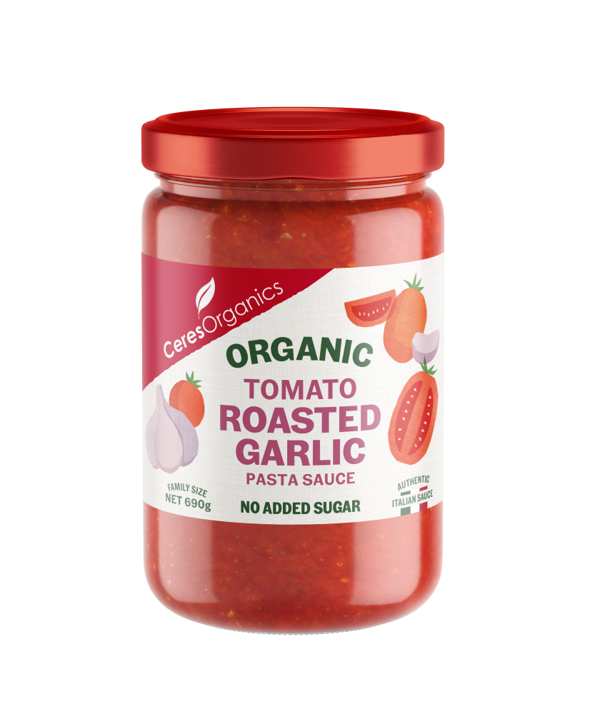 Ceres Organics Tomato & Roasted Garlic Pasta Sauce 690g