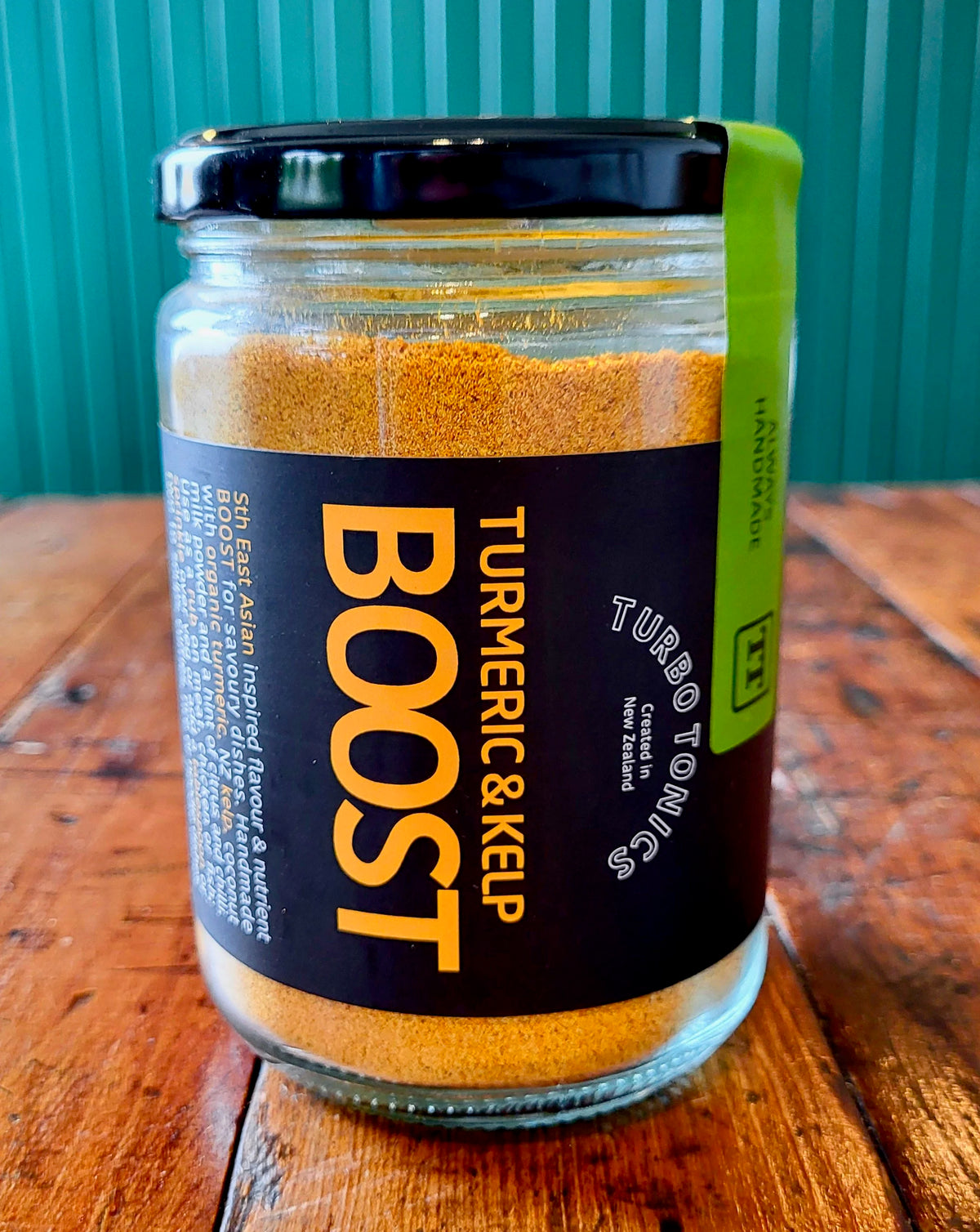 Turbo Tonics Turmeric & Kelp Boost jar