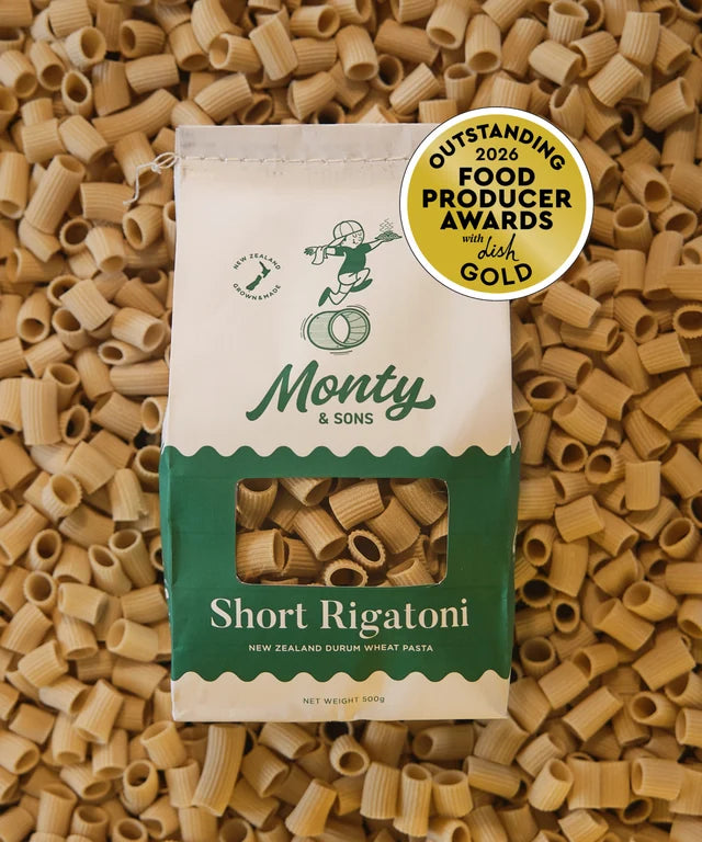 Monty & Sons Short Rigatoni - 500 g