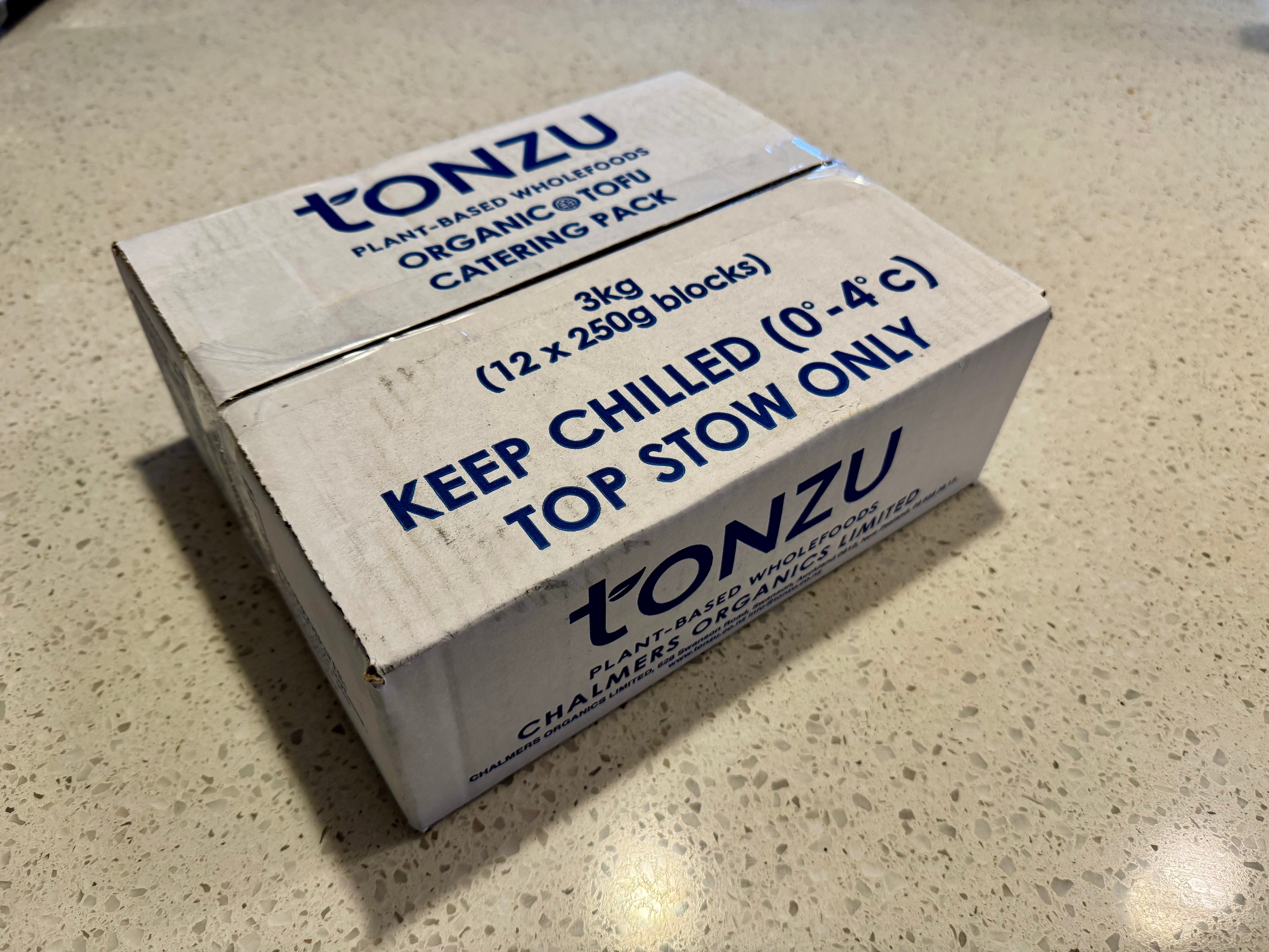 Tonzu Organic Tofu - 500g Double Packs Unpackaged
