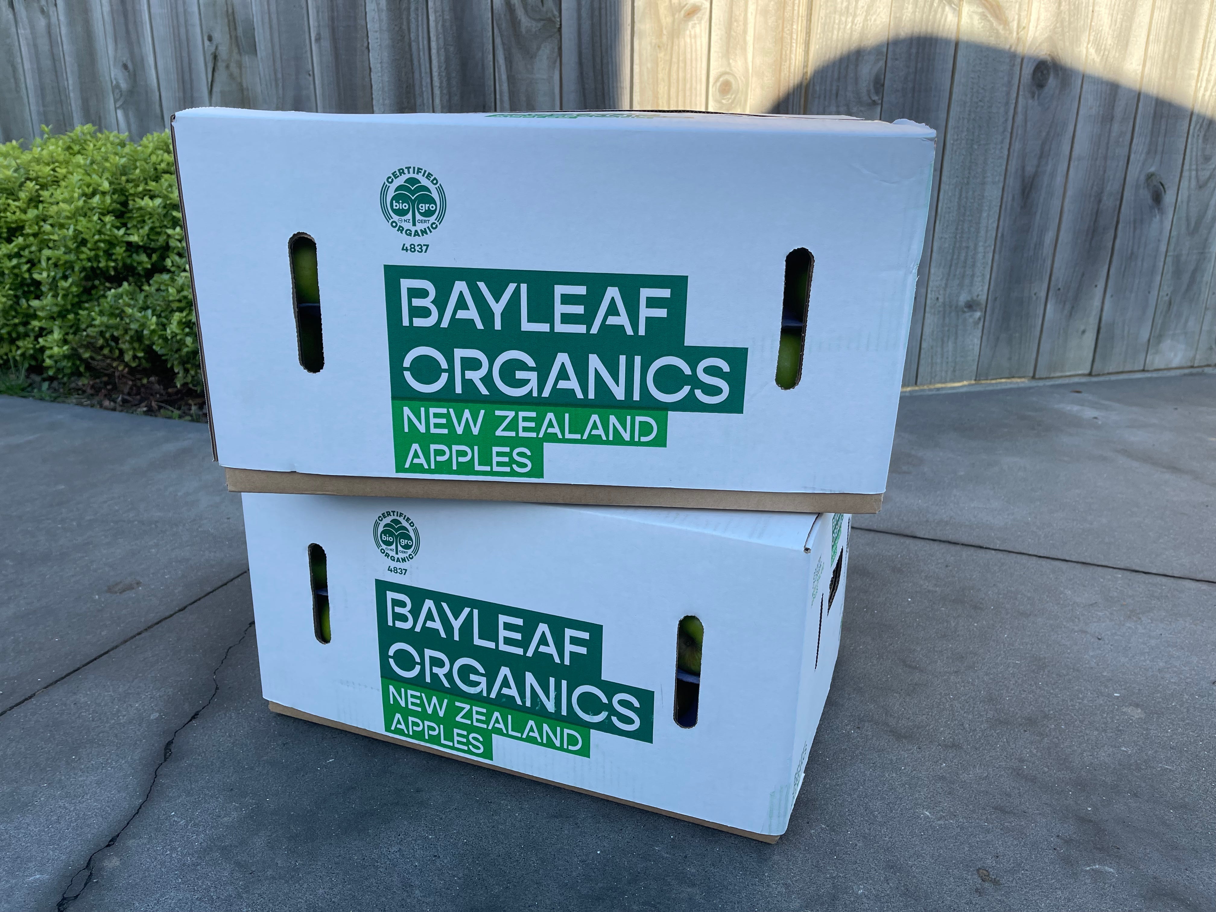 Hawke's Bay Organic Apples - Fuji