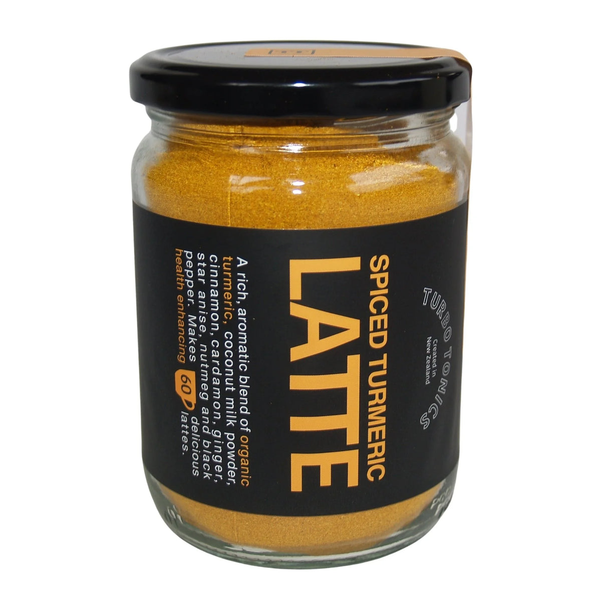 Turbo Tonics Spiced Turmeric Latte jar