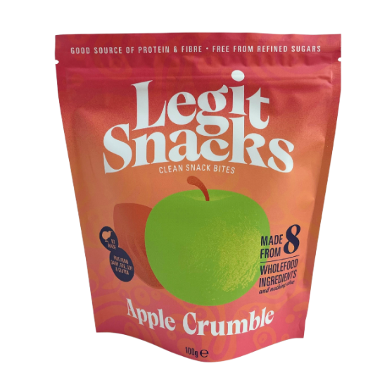 Legit Snacks Apple Crumble 100 g