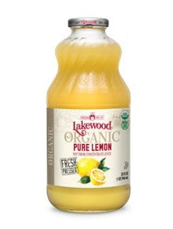 Organic Pure Lemon Juice 946ml