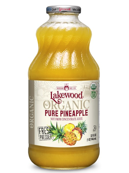 Organic Pure Pineapple Juice 946ml