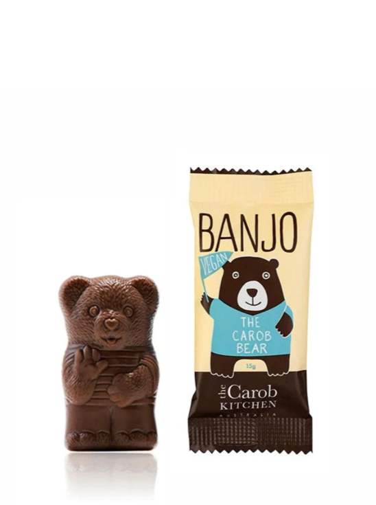 Carob Kitchen Vegan Carob Bear 15g - Plain