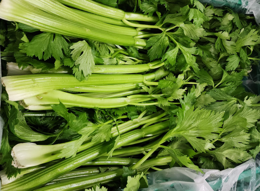 NZ Organic Celery Stalks - Fresh per KG