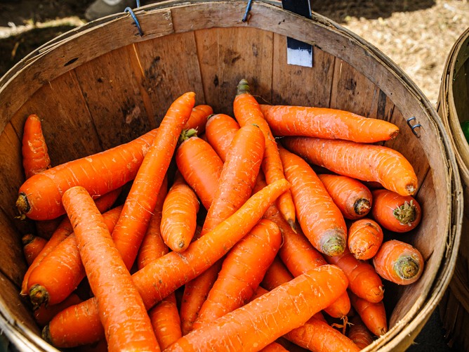 Organic Carrots - 1 kg pre-pack