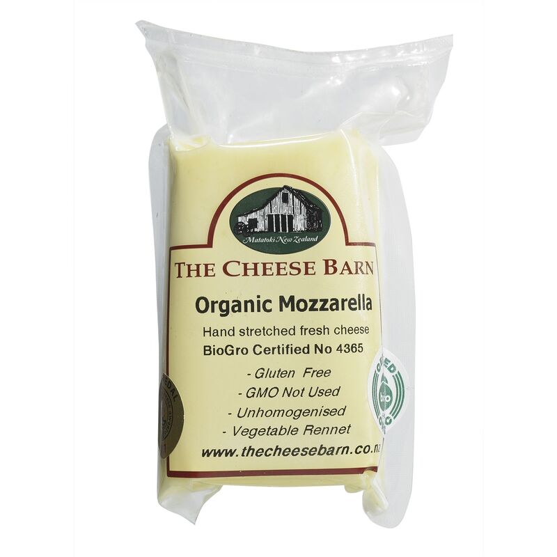 The Cheese Barn Organic Mozzarella