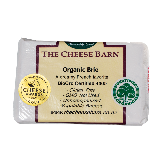 The Cheese Barn Organic Brie