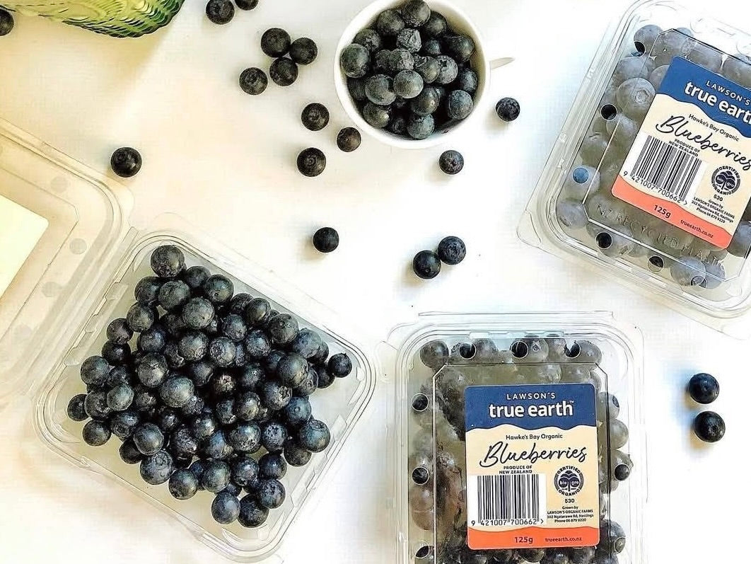 Lawson's True Earth Hawke's Bay Organic Blueberries