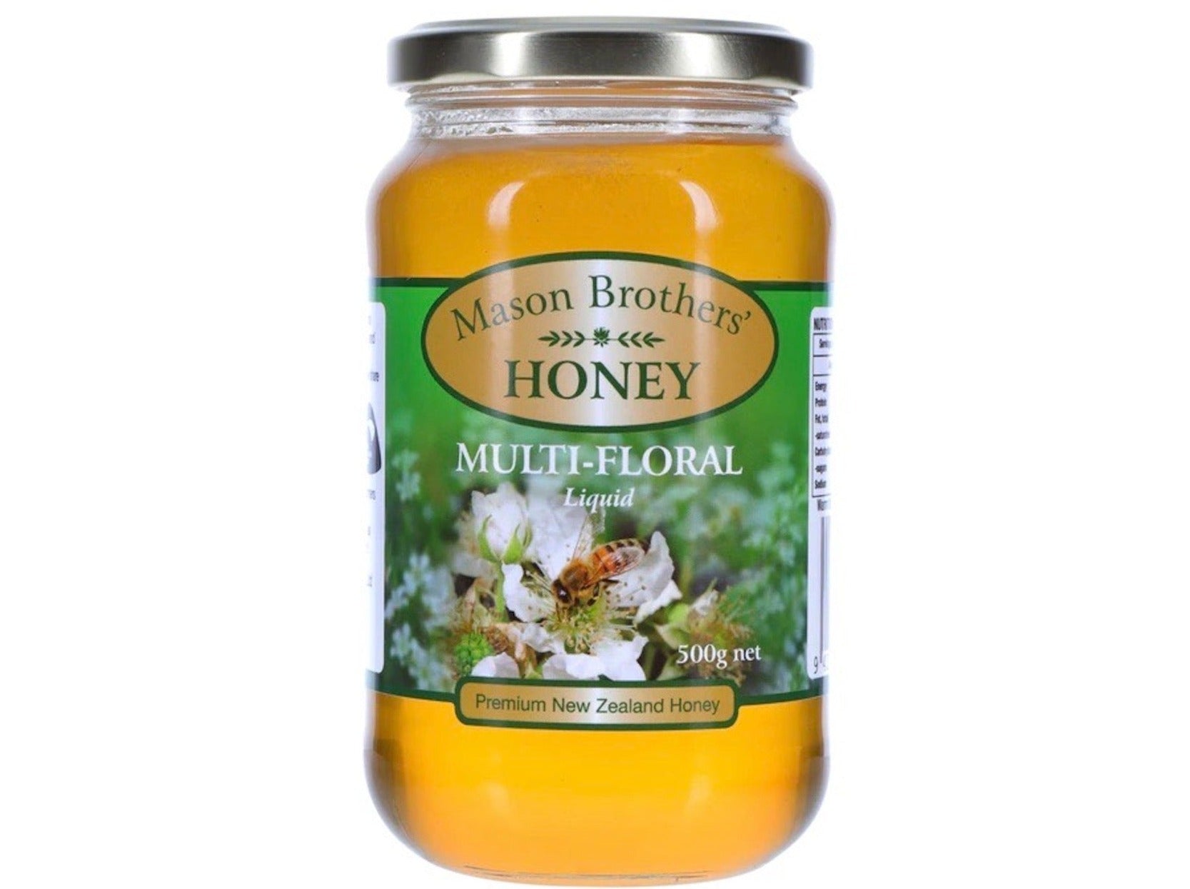 Local Multi-Flora Liquid Honey 500g